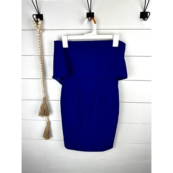 Gently Worn Jay Godfrey Cobalt Viola Dress size 0 - Picture 1 of 10